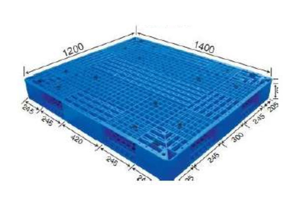 Standing warehouse tray
